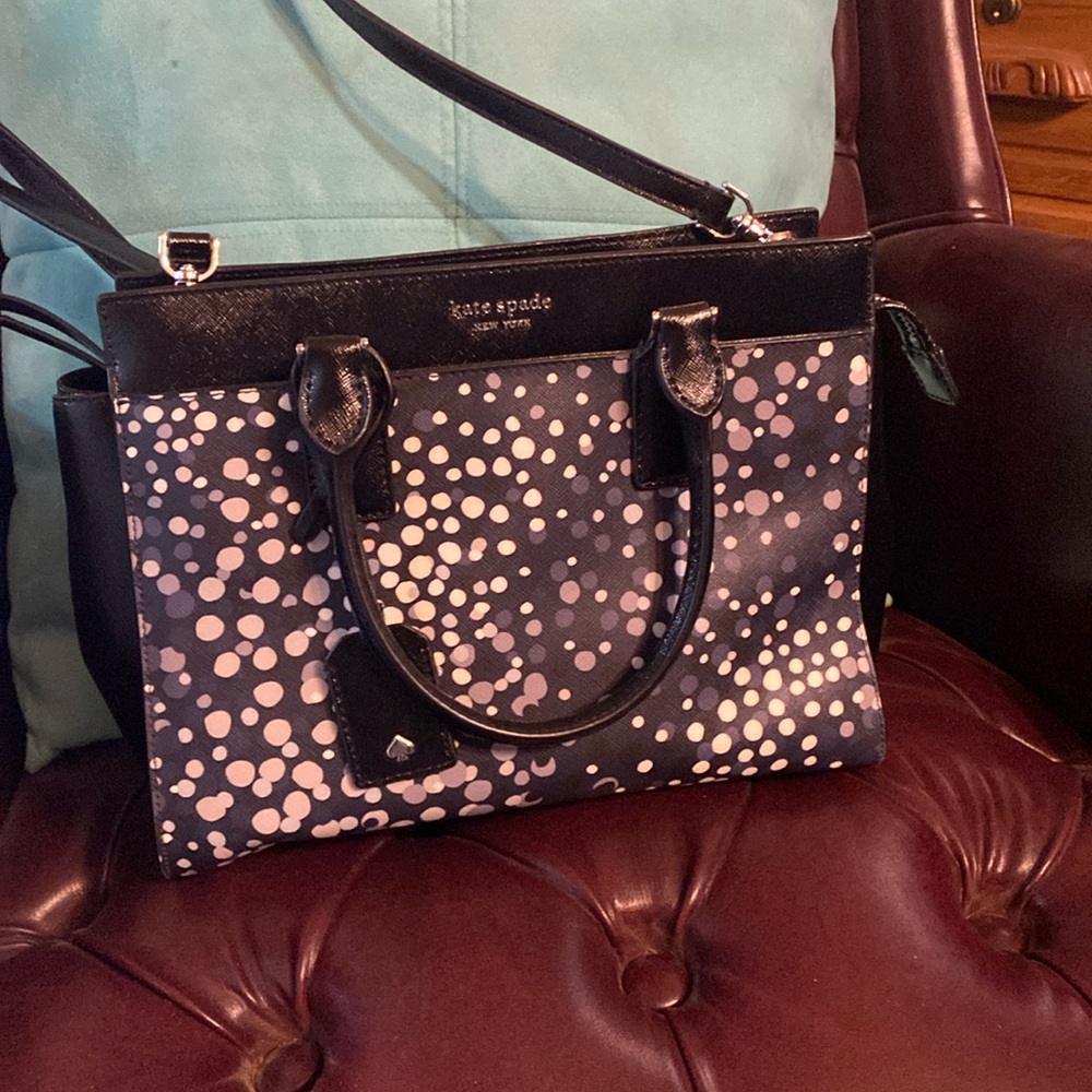 Kate Spade med cameron soiree dot satchel.
